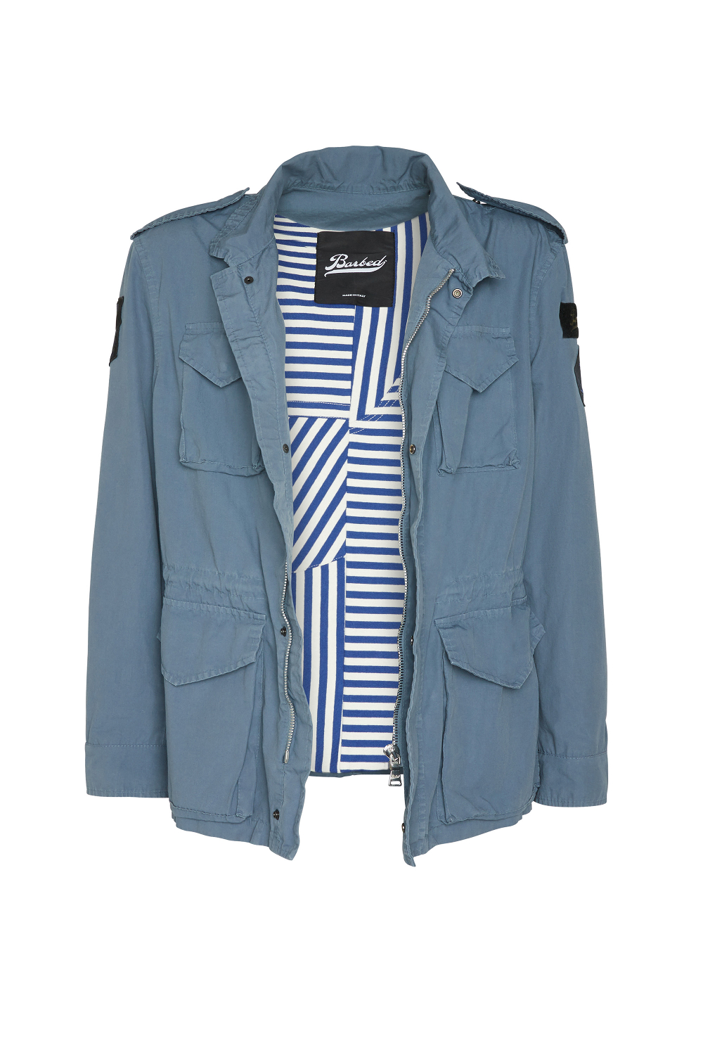 FJM BLUE - front open